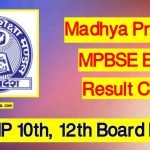 MPBSE Board Result