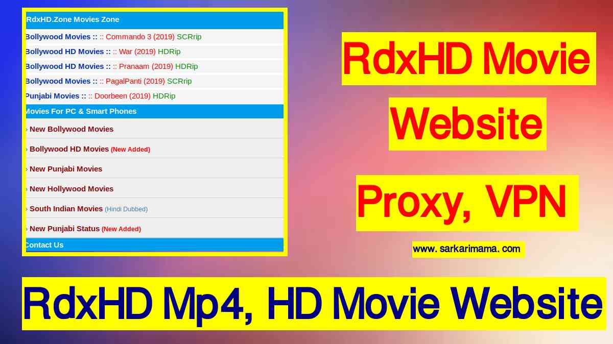 Rdxhd 2020 Full Movie Mp4 Download Rdxhd Website Vpn Proxy