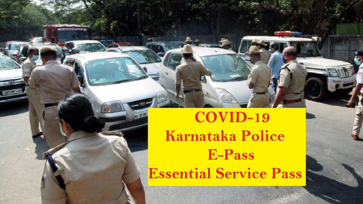 karnataka police e-pass