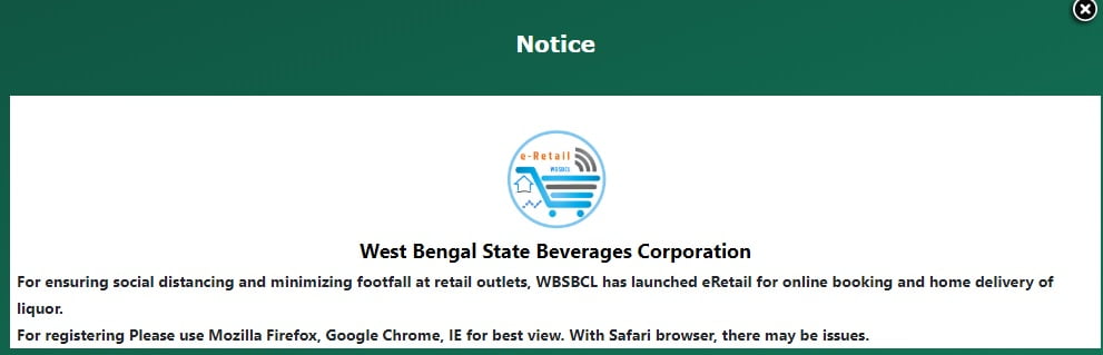 wb excise retail outlet online