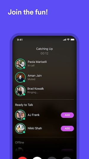 Catchup add ready to talk new