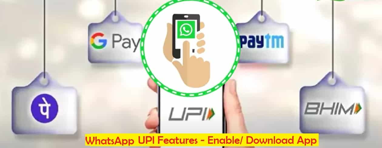 WhatsApp UPI App Features