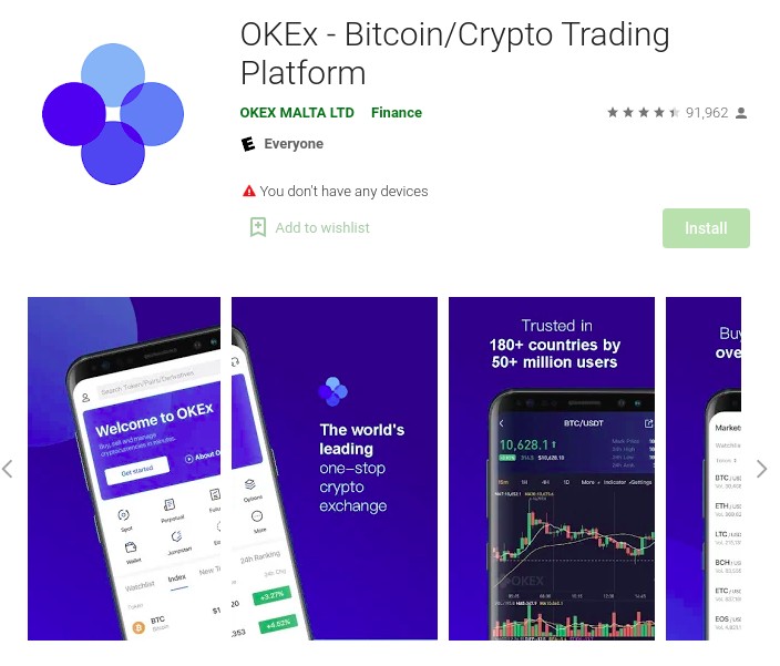 OKEx Exchange Customer Care